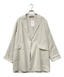 AP STUDIO（エーピーストゥディオ）の古着「24SS リネンミックスライトジャケット」｜ベージュ