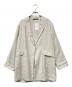 AP STUDIO（エーピーストゥディオ）の古着「24SS リネンミックスライトジャケット」｜ベージュ