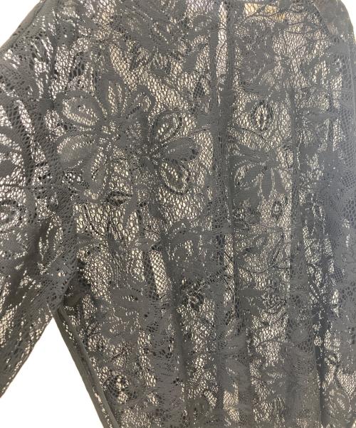 Uhr（ウーア）Uhr (ウーア) Lace Over Tops ブラック サイズ:FREEの古着・服飾アイテム