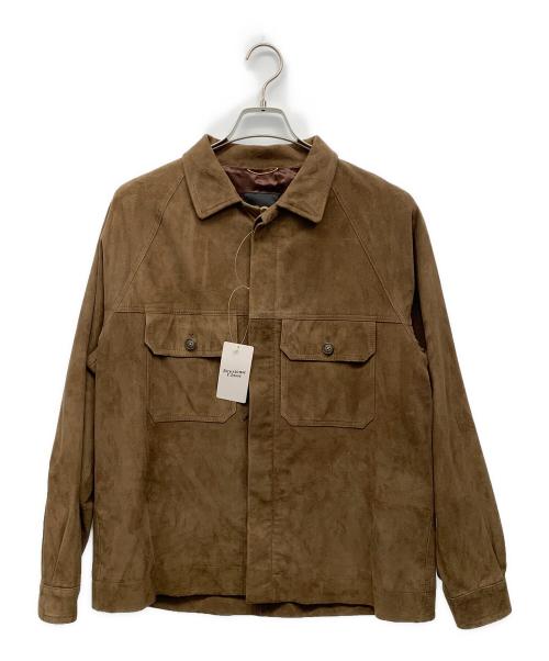 Cinquanta（チンクワンタ）Cinquanta (チンクワンタ) Safari ジャケット ブラウン サイズ:Free 未使用品の古着・服飾アイテム