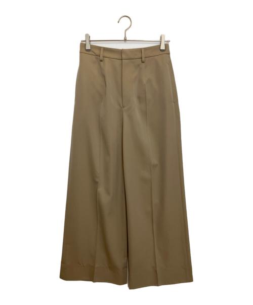 MUSE de Deuxieme Classe（ミューズ ドゥーズィエム クラス）MUSE de Deuxieme Classe (ミューズ ドゥーズィエム クラス) GABARDINE WIDE パンツ ベージュ サイズ:36の古着・服飾アイテム