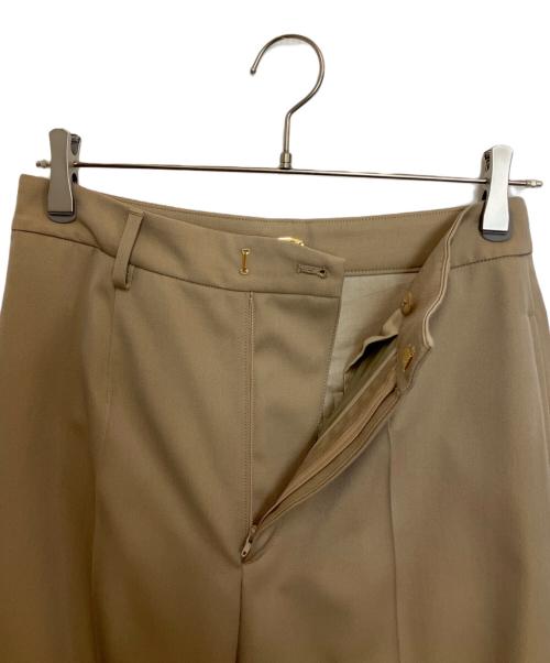 MUSE de Deuxieme Classe（ミューズ ドゥーズィエム クラス）MUSE de Deuxieme Classe (ミューズ ドゥーズィエム クラス) GABARDINE WIDE パンツ ベージュ サイズ:36の古着・服飾アイテム