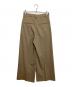 MUSE de Deuxieme Classe (ミューズ ドゥーズィエム クラス) GABARDINE WIDE パンツ ベージュ サイズ:36：16000円