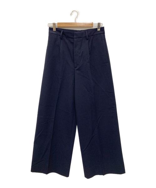 MUSE de Deuxieme Classe（ミューズ ドゥーズィエム クラス）MUSE de Deuxieme Classe (ミューズ ドゥーズィエム クラス) GABARDINE WIDE パンツ ネイビー サイズ:36の古着・服飾アイテム