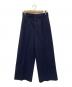 MUSE de Deuxieme Classe（ミューズ ドゥーズィエム クラス）の古着「GABARDINE WIDE パンツ」｜ネイビー