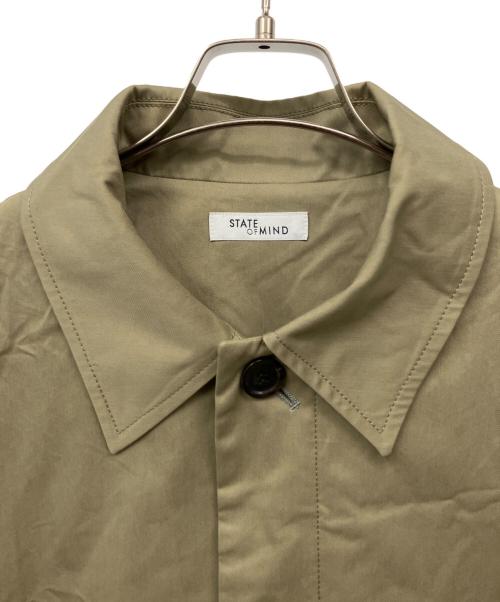 STATE OF MIND（ステートオブマインド）STATE OF MIND (ステートオブマインド) soutien coller coat オリーブ サイズ:Sの古着・服飾アイテム