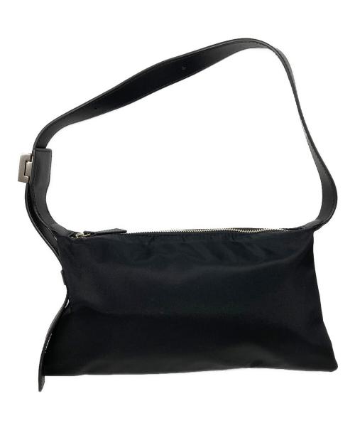 ORSETTO（オルセット）ORSETTO (オルセット) ナイロンショルダーバッグ ブラックの古着・服飾アイテム
