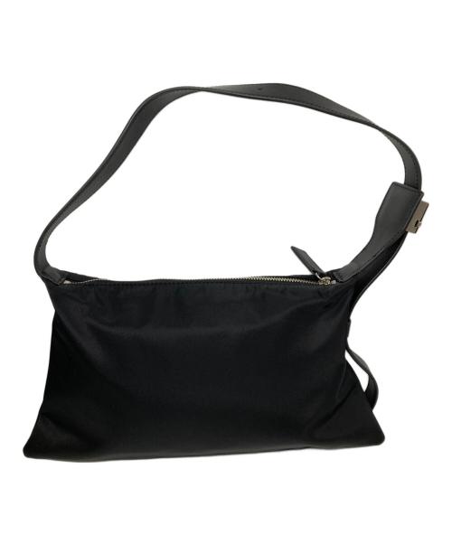 ORSETTO（オルセット）ORSETTO (オルセット) ナイロンショルダーバッグ ブラックの古着・服飾アイテム
