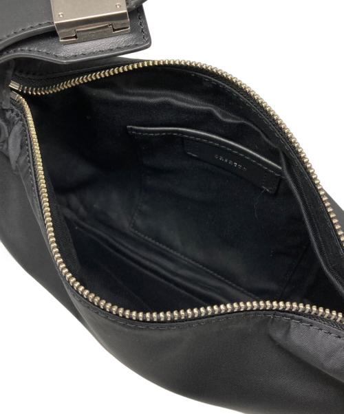 ORSETTO（オルセット）ORSETTO (オルセット) ナイロンショルダーバッグ ブラックの古着・服飾アイテム