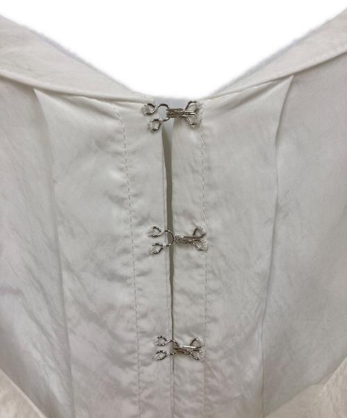 FRAY ID（フレイ アイディー）FRAY ID (フレイ アイディー) ビスチェコンビトップス ホワイト サイズ:SIZE Freeの古着・服飾アイテム