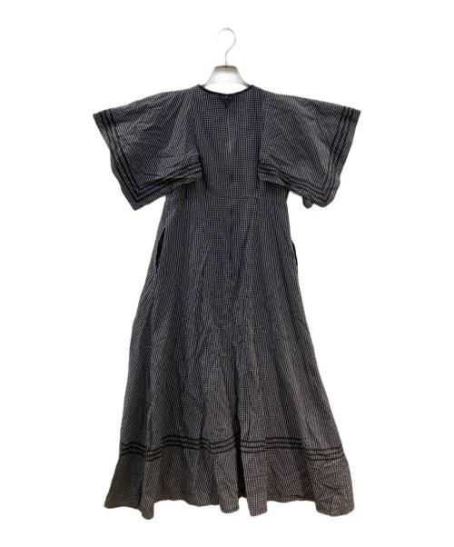 CLANE（クラネ）CLANE (クラネ) LINE HANDKERCHIEF ONE PIECE ブラックの古着・服飾アイテム