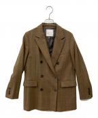 bractmentブラクトメント）の古着「BM T/W BOXY W ジャケット」｜ブラウン