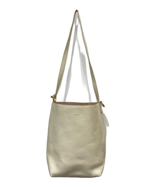 RIEMPIRE（リエンピーレ）RIEMPIRE (リエンピーレ) 2way ソフトレザーショルダーバッグ ホワイト サイズ:表記なしの古着・服飾アイテム