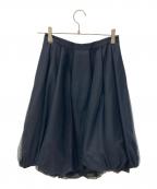 FOXEYフォクシー）の古着「チュールバルーンスカート」｜ブラック