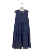 daisy lin for foxeyデイジーリン フォー フォクシー）の古着「ノースリーブワンピース」｜ネイビー