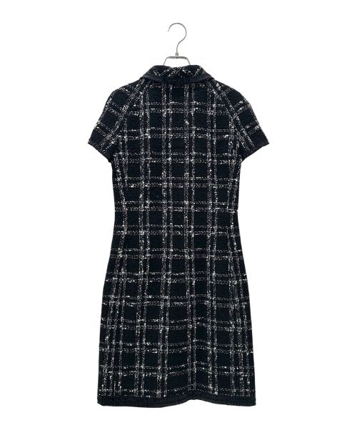 CHANEL（シャネル）CHANEL (シャネル) ツイード ワンピース ブラック サイズ:36の古着・服飾アイテム