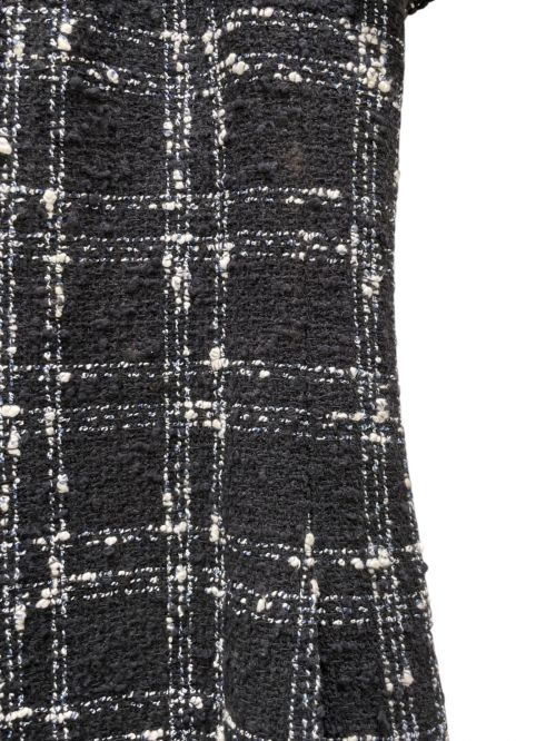 CHANEL（シャネル）CHANEL (シャネル) ツイード ワンピース ブラック サイズ:36の古着・服飾アイテム