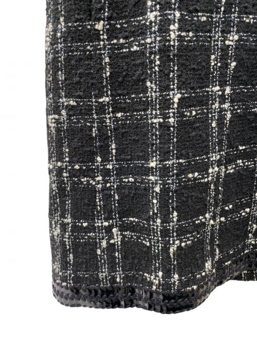 CHANEL（シャネル）CHANEL (シャネル) ツイード ワンピース ブラック サイズ:36の古着・服飾アイテム