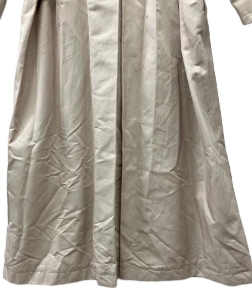 Spick and Span（スピック＆スパン）Spick and Span (スピック＆スパン) C/Cu ノーカラートレンチコート ベージュ サイズ:38の古着・服飾アイテム