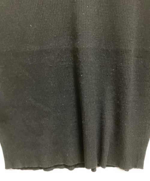 CFCL（シーエフシーエル）CFCL (シーエフシーエル) ノースリーブニットワンピース ブラック サイズ:フリーの古着・服飾アイテム