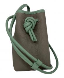 VASIC（ヴァジック）の古着「巾着ミニバッグ」｜グレー