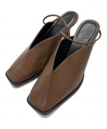 GINZA kanematsu（ギンザ カネマツ）の古着「ミュール」｜ブラウン