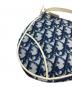 中古・古着 Christian Dior (クリスチャン ディオール) トロッター ワンショルダー サドルバッグ ブルー：60000円