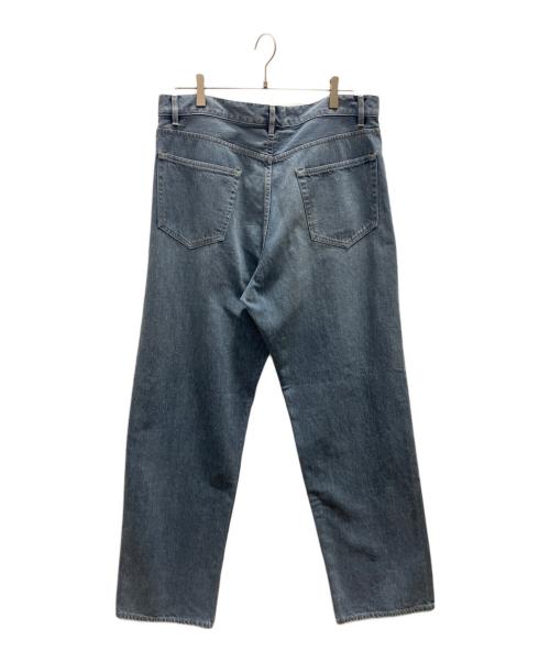 AURALEE（オーラリー）AURALEE (オーラリー) SELVEDGE FADED LIGHT DENIM WIDE PANTS ブルー サイズ:5の古着・服飾アイテム