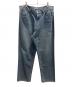 AURALEE（オーラリー）の古着「SELVEDGE FADED LIGHT DENIM WIDE PANTS」｜ブルー