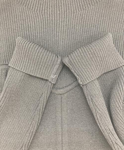 MERCURY DUO（マーキュリーデュオ）MERCURY DUO (マーキュリーデュオ) フラワードッキングコルセットニットワンピース ベージュ サイズ:Sの古着・服飾アイテム