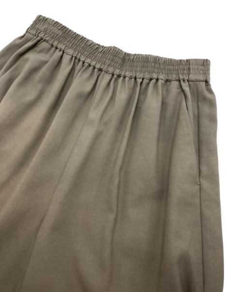 journal standard L'essage（ジャーナルスタンダード レサージュ）journal standard L'essage (ジャーナルスタンダード レサージュ) RCツイルギャザーパンツ グリーン サイズ:36の古着・服飾アイテム