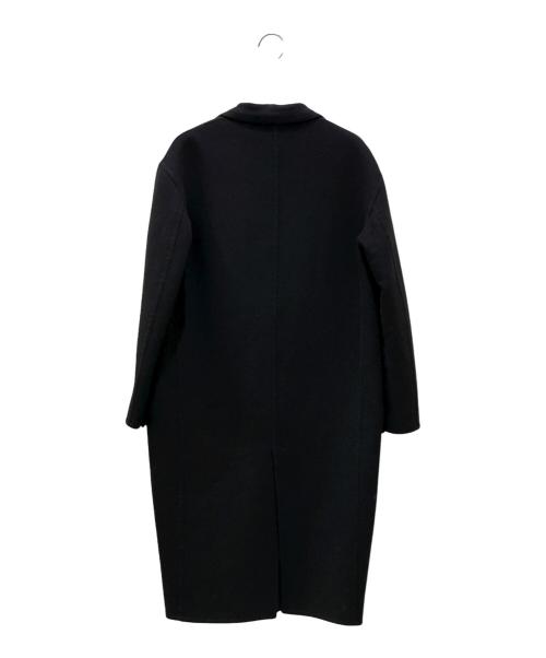 CELINE（セリーヌ）CELINE (セリーヌ) カシミヤエッグクロンビーコート ブラック サイズ:34の古着・服飾アイテム