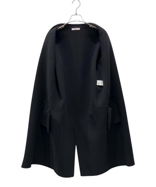 CELINE（セリーヌ）CELINE (セリーヌ) カシミヤエッグクロンビーコート ブラック サイズ:34の古着・服飾アイテム