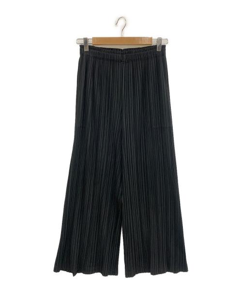 PLEATS PLEASE（プリーツプリーズ）PLEATS PLEASE (プリーツプリーズ) プリーツパンツ ブラック サイズ:4の古着・服飾アイテム