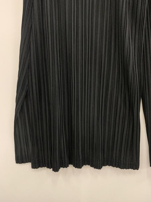 PLEATS PLEASE（プリーツプリーズ）PLEATS PLEASE (プリーツプリーズ) プリーツパンツ ブラック サイズ:4の古着・服飾アイテム