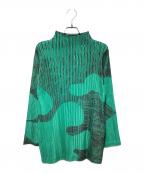 PLEATS PLEASEプリーツプリーズ）の古着「23AW POLAR CACTUS」｜グリーン
