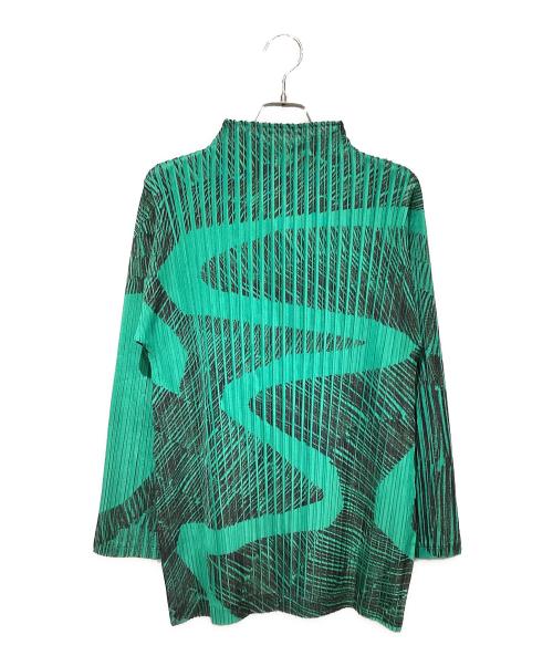 PLEATS PLEASE（プリーツプリーズ）PLEATS PLEASE (プリーツプリーズ) 23AW POLAR CACTUS グリーン サイズ:3の古着・服飾アイテム