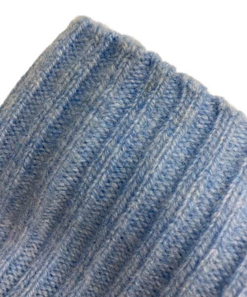 Spick and Span（スピック＆スパン）Spick and Span (スピックアンドスパン) ウールカシミヤ タートルネックプルオーバー ブルー サイズ:Freeの古着・服飾アイテム