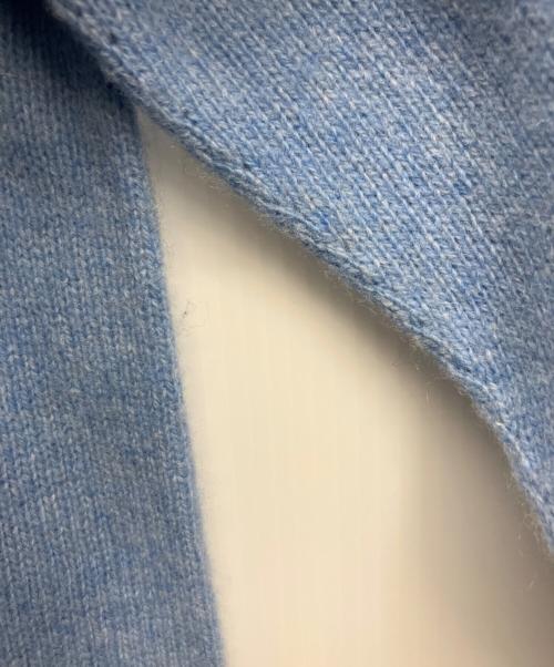 Spick and Span（スピック＆スパン）Spick and Span (スピックアンドスパン) ウールカシミヤ タートルネックプルオーバー ブルー サイズ:Freeの古着・服飾アイテム