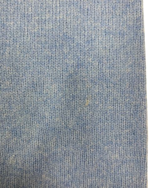 Spick and Span（スピックアンドスパン）Spick and Span (スピックアンドスパン) ウールカシミヤ タートルネックプルオーバー ブルー サイズ:-の古着・服飾アイテム