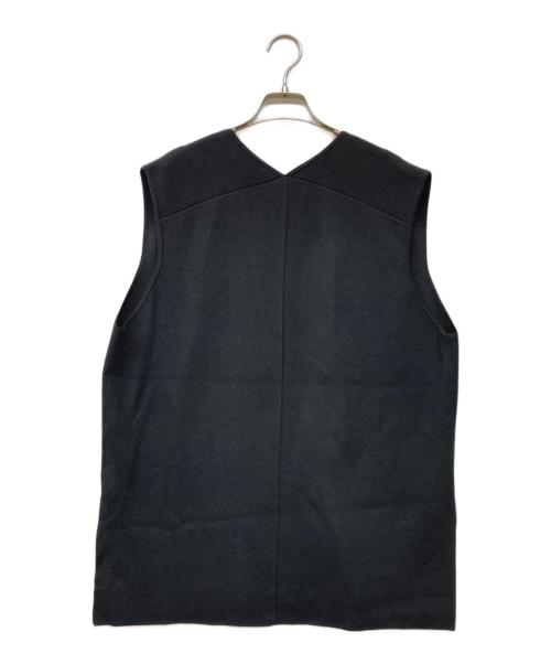 SLOBE IENA（スローブ イエナ）SLOBE IENA (スローブ イエナ) 25AW ダブルフェイスニットベスト ブラック サイズ:-の古着・服飾アイテム