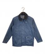 Barbourバブアー）の古着「BEDALE TECH CLASSIC FIT」｜ネイビー