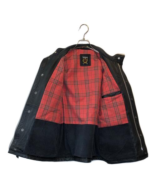 Schott（ショット）Schott (ショット) ゴートレザートレイルジャケット ブラック サイズ:Mの古着・服飾アイテム