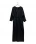 allureville（アルアバイル）の古着「バランサーキュラーフロントシームワンピース」｜ブラック