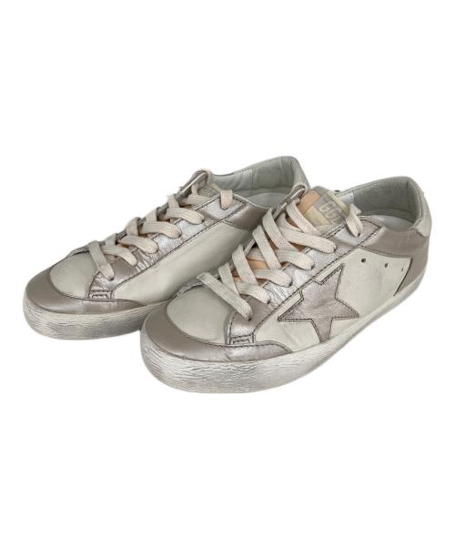 GOLDEN GOOSE（ゴールデングース）GOLDEN GOOSE (ゴールデングース) SUPER-STAR アイボリー サイズ:SIZE37の古着・服飾アイテム