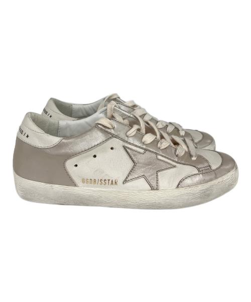 GOLDEN GOOSE（ゴールデングース）GOLDEN GOOSE (ゴールデングース) SUPER-STAR アイボリー サイズ:SIZE37の古着・服飾アイテム