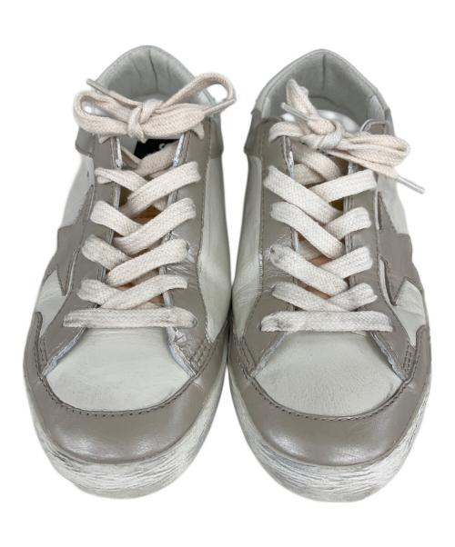 GOLDEN GOOSE（ゴールデングース）GOLDEN GOOSE (ゴールデングース) SUPER-STAR アイボリー サイズ:SIZE37の古着・服飾アイテム