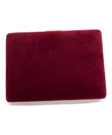 ANYA HINDMARCH（アニヤ・ハインドマーチ）の古着「CARD CASE ON CHAIN」｜レッド