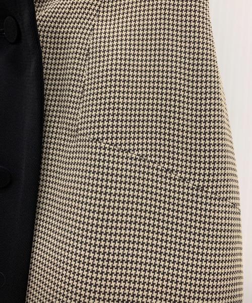 Ameri（アメリ）Ameri (アメリ) MEDI REVERSIBLE HOUNDSTOOTH SKIRT ブラック サイズ:Mの古着・服飾アイテム