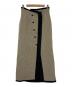 Ameri（アメリ）の古着「MEDI REVERSIBLE HOUNDSTOOTH SKIRT」｜ブラック